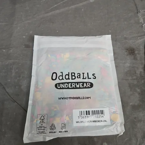 ODDBALLS UNDERWEAR β WILDFLOWER BOXER (MENβS) UK 2XL