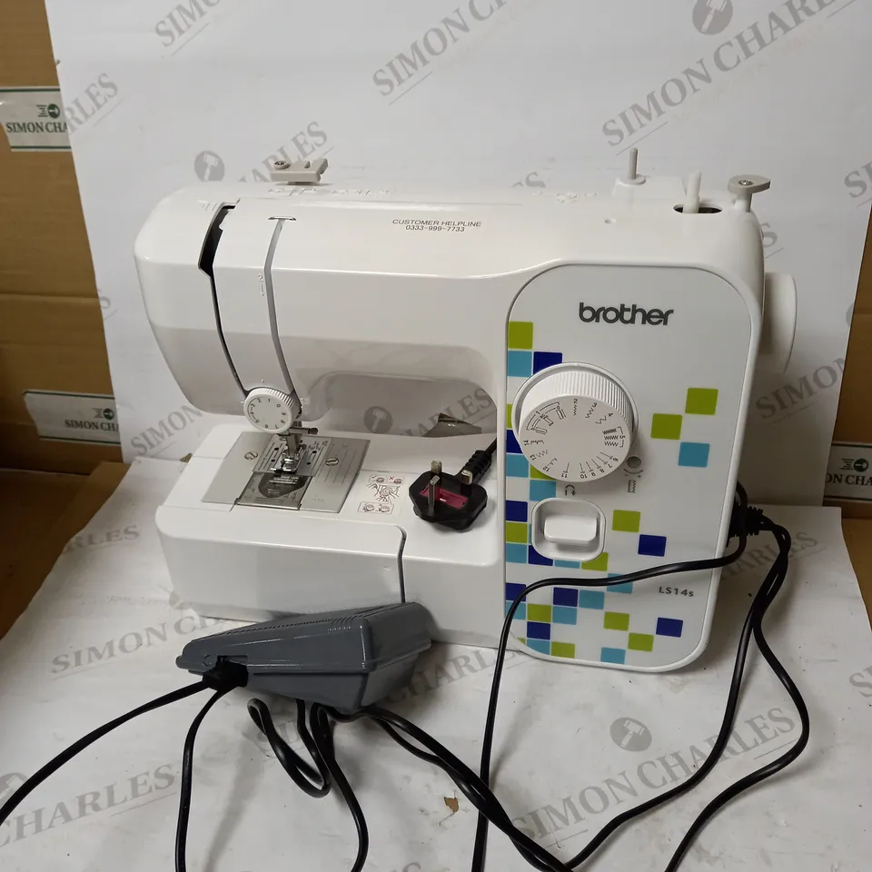 BROTHER LS14S METAL CHASSIS SEWING MACHINE