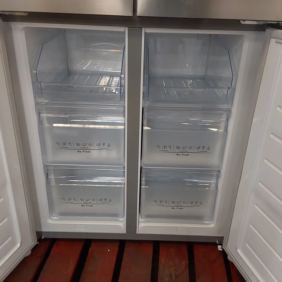 HISENSE RQ560N4WCF PUREFLAT AMERICAN FRIDGE FREEZER SILVER - UNPROCESSED RAW RETURN