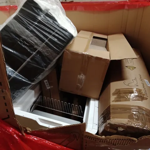 PALLET OF ASSORTED HOUSEHOLD GOODS AND PRODUCTS TO INCLUDE; MATTRESS TOPPER,RAISED TOILET SEAT, PHOTO FRAME