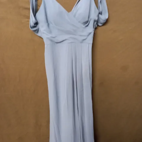 SORELLA VITA DUSTY BLUE OCCASIONAL DRESS - UK 14