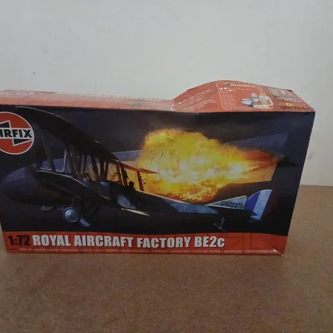AIRFIX 1:72 ROYAL AIRCRAFT FACTORY BE2C MODEL KIT – BOXED