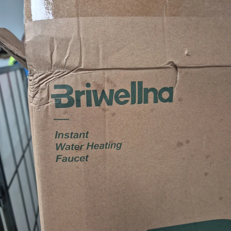 BRIWELLNA INSTANT WATER HEATING FAUCET – STAINLESS STEEL