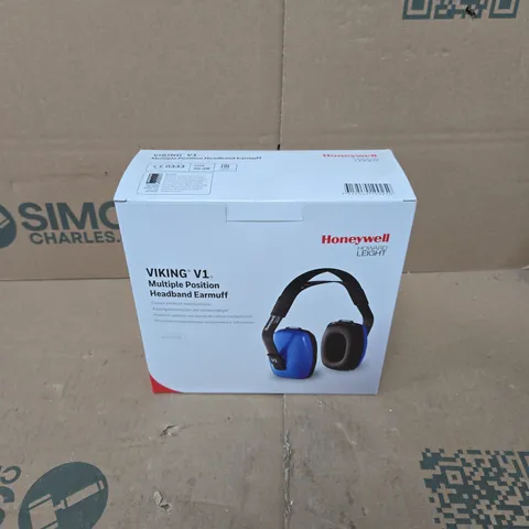 BOXED HONEYWELL VIKING V1 MULTIPLE POSITION HEADBAND EARMUFFS