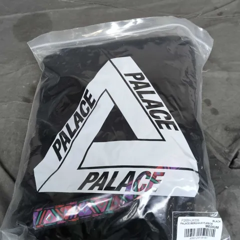 PALACE X BERGHAUS FLEECE JACKET – BLACK, MEDIUM