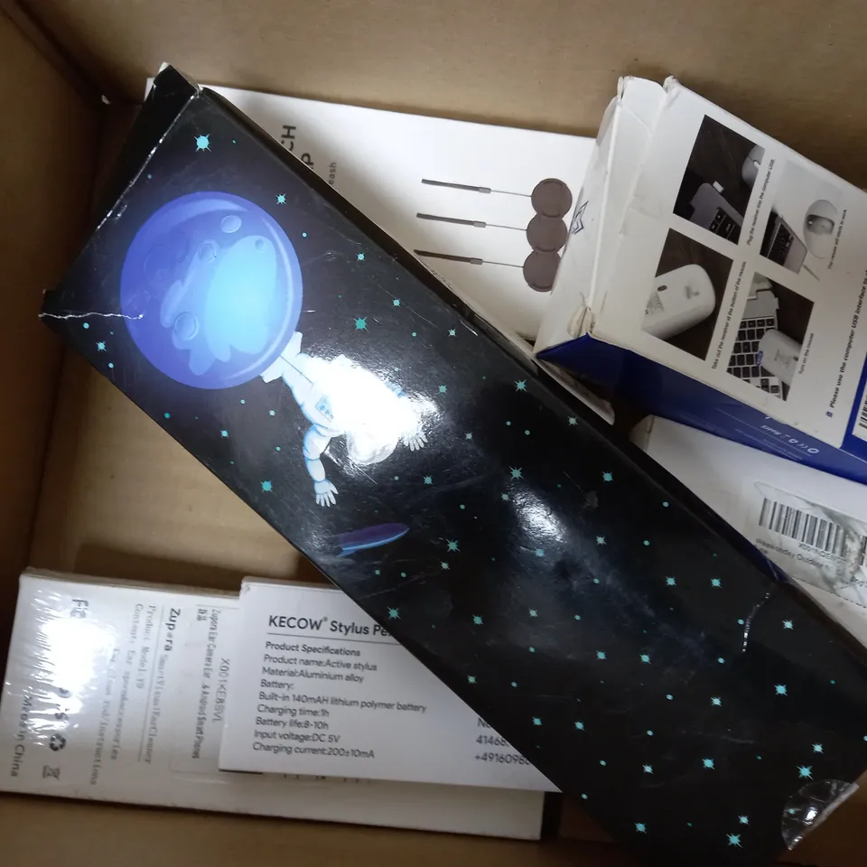 APPROXIMATELY 10 ASSORTED ITEMS TO INCLUDE SMARTWATCH SCREEN PROTECTOR, POWER FACTOR SAVER, DOOR AND WINDOW SENSOR ETC. 