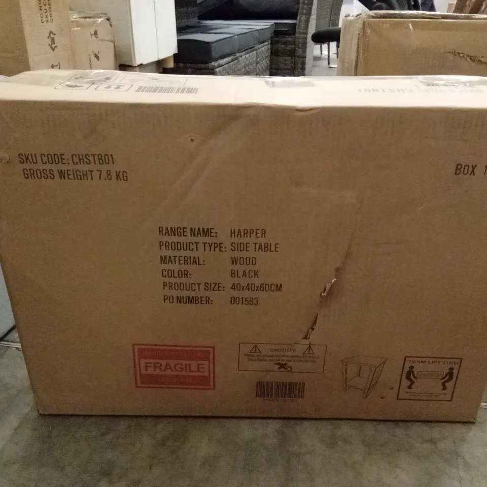 BOXED DUSK HARPER SIDE TABLE (1 BOX)