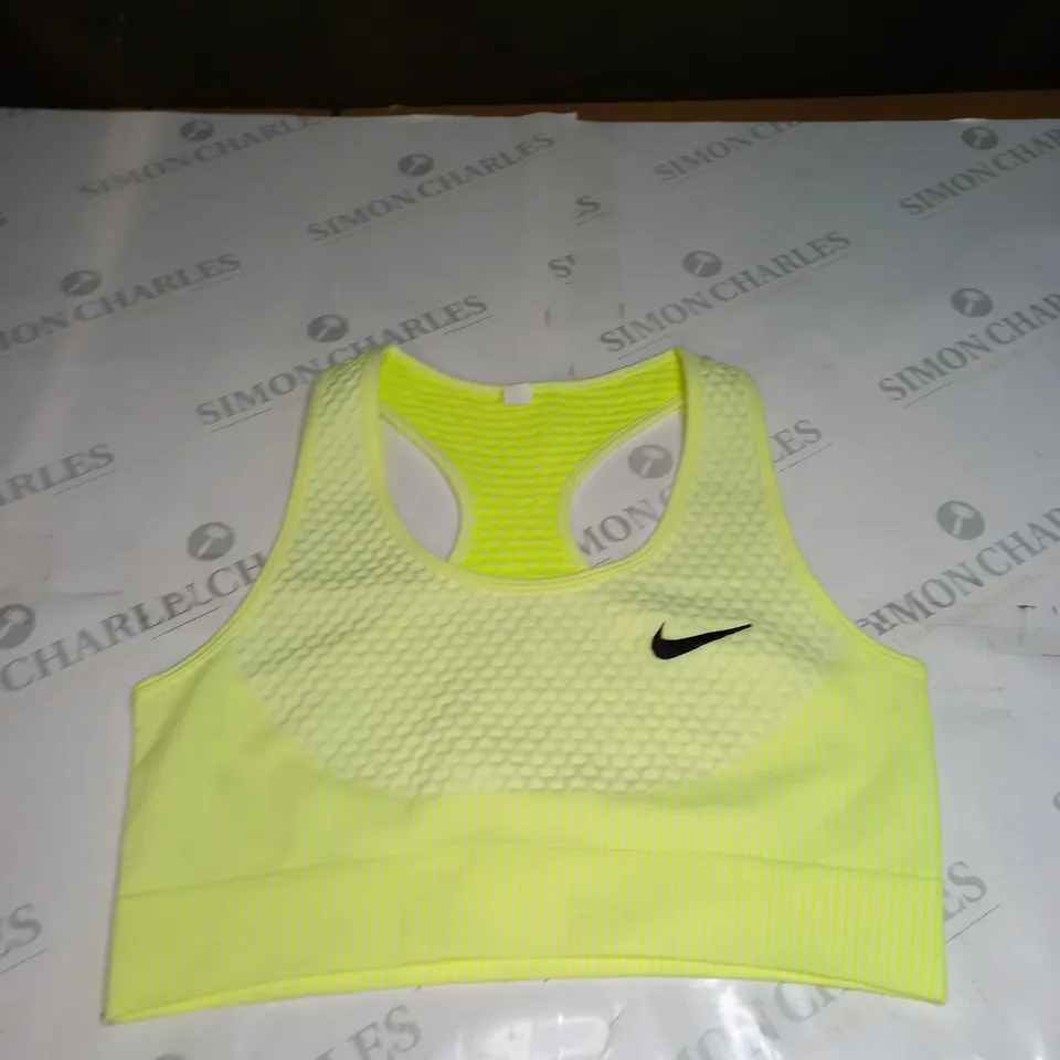 NIKE LOGO SPORTS BRA SIZE UNSPECIFIED