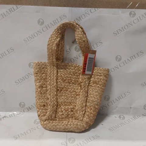 17 STORIES JUTE / SISAL DECORATIVE BASKET