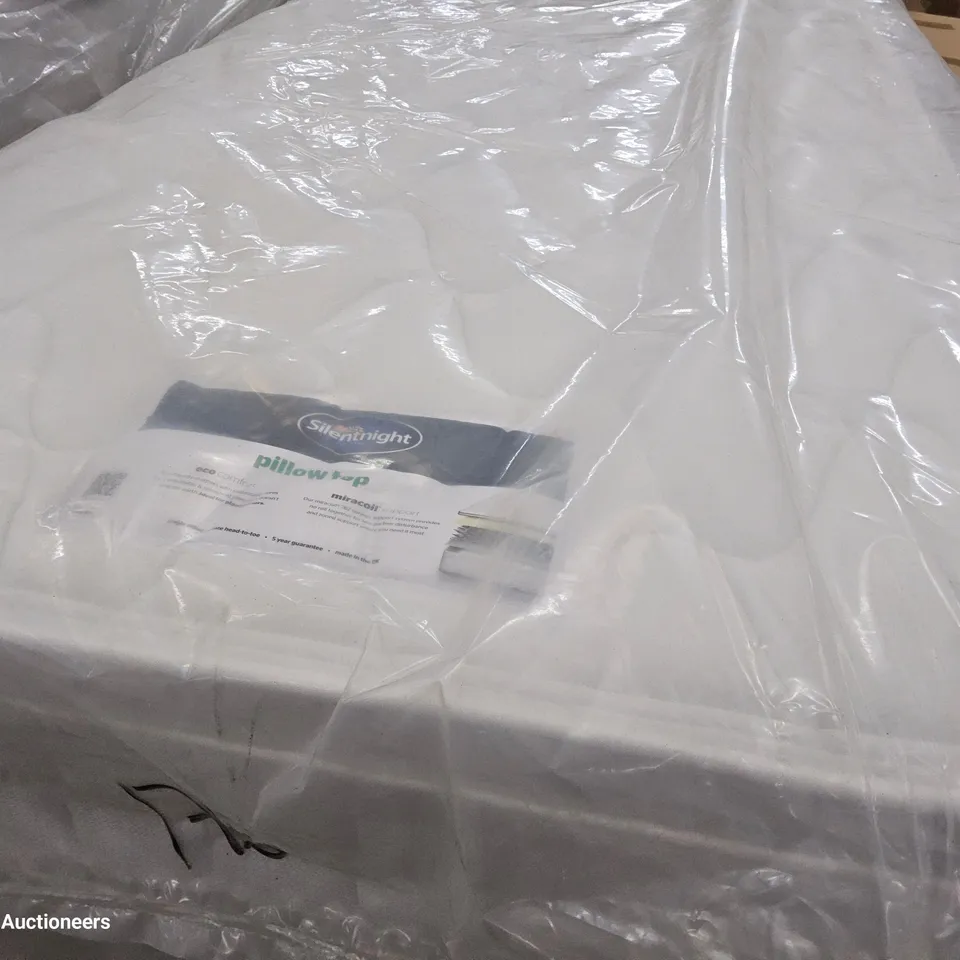 QUALITY BAGGED 3' SINGLE SILENTNIGHT PILLOW TOP MATTRESS 