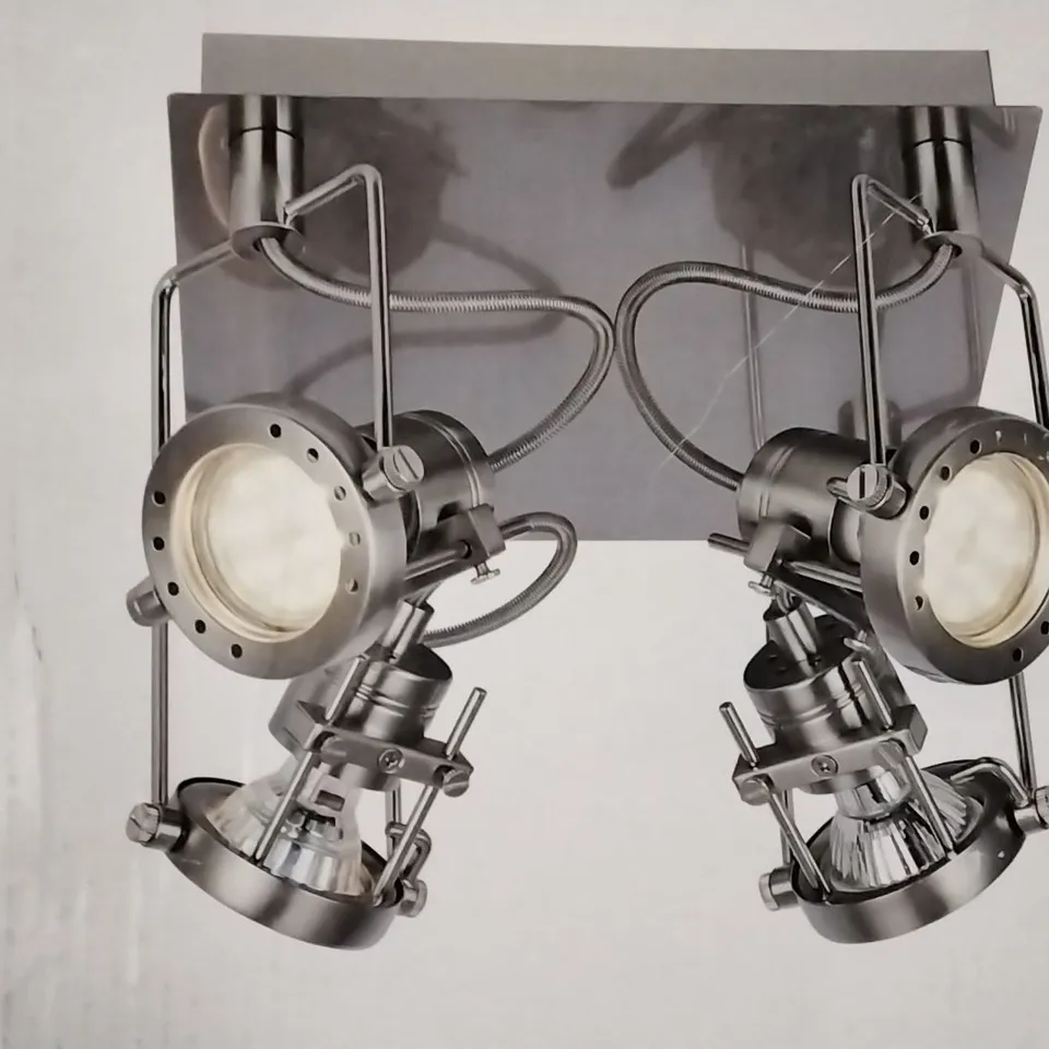 BOXED PERKINS 4-LIGHT CEILING SPOTLIGHT 