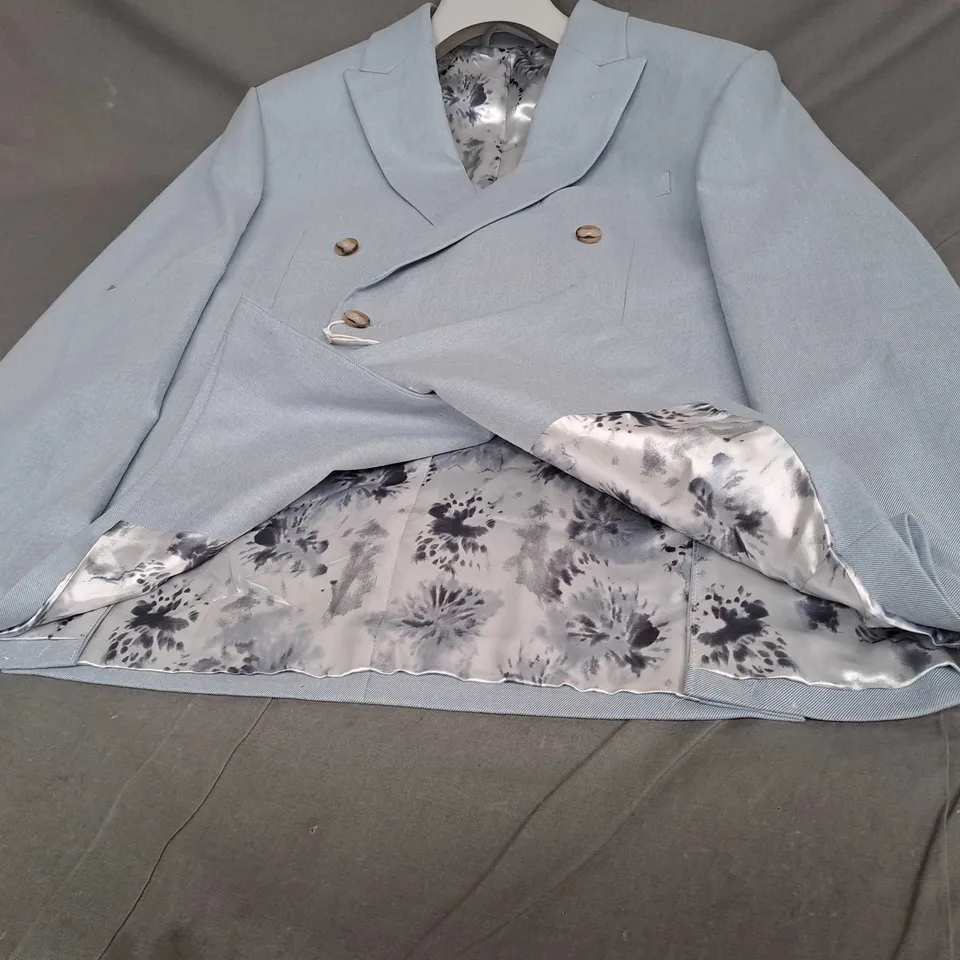 MOSS SLIM FIT LIGHT BLUE JACKET SIZE 42S