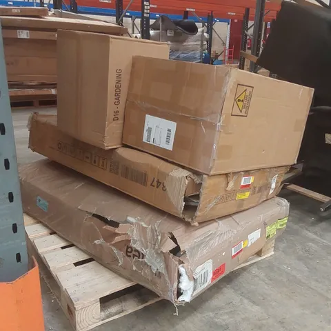 PALLET CONTAINING ASSORTED FURNITURE PARTS ECT
