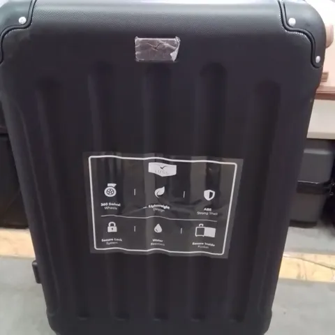 LUGG TRAVEL SUITCASE BLACK 