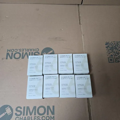 8X COMMUNITY 66 HYDRATING EYE CREAM 15ML