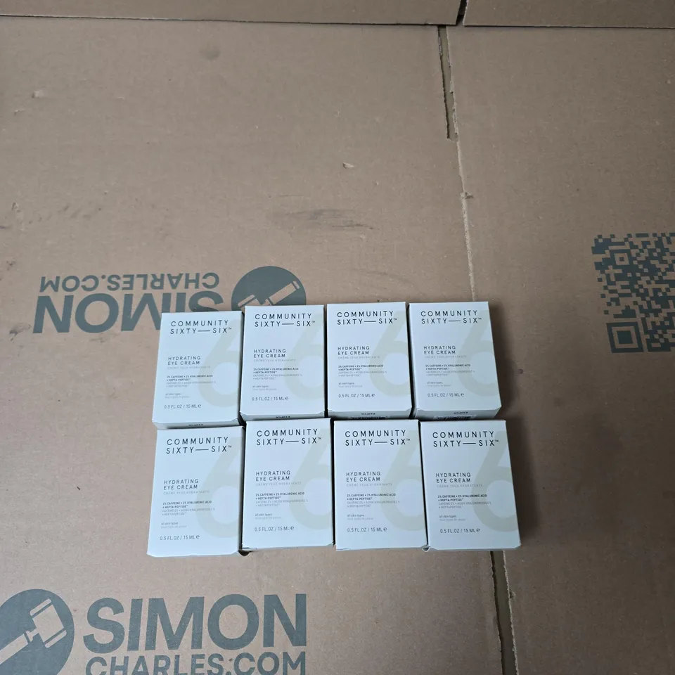 8X COMMUNITY 66 HYDRATING EYE CREAM 15ML
