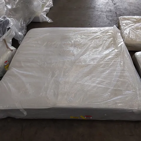 QUALITY BAGGED MEMORY FOAM OPEN COIL 6FT SUPER KING SIZED MATTRESS