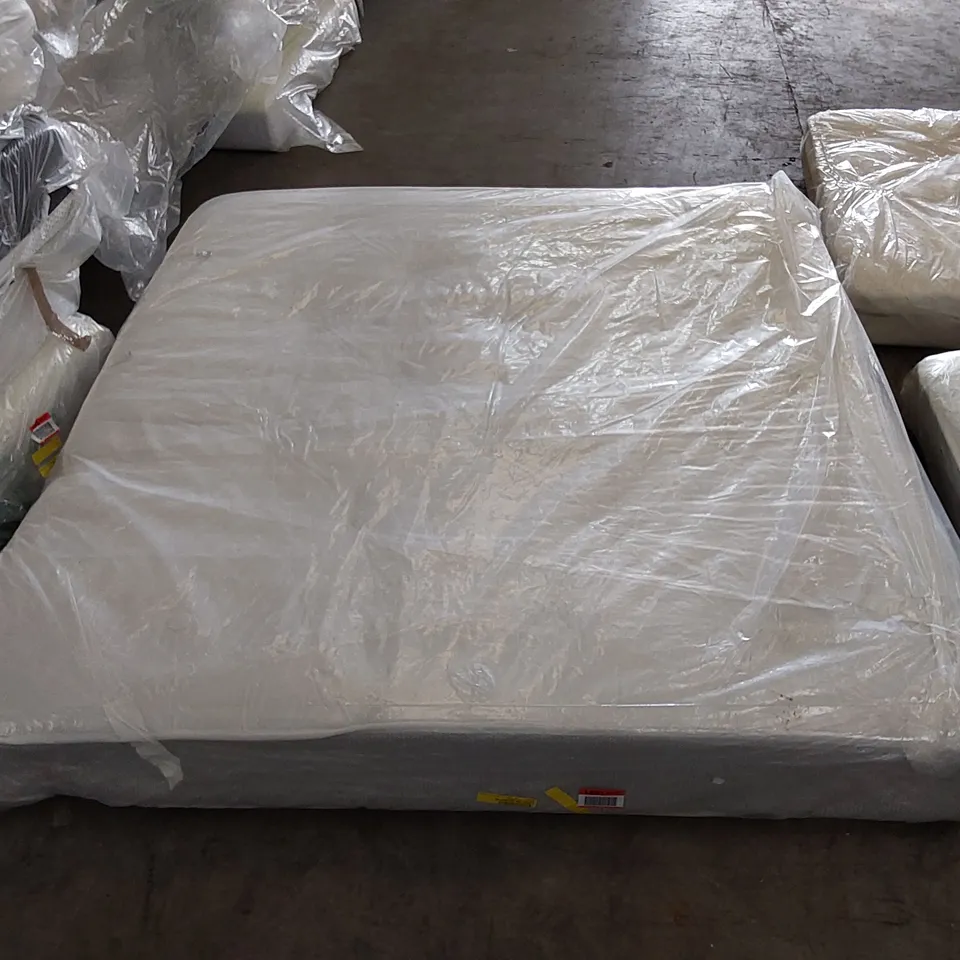 QUALITY BAGGED MEMORY FOAM OPEN COIL 6FT SUPER KING SIZED MATTRESS