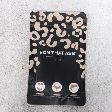 ON THAT ASS YASMIN HIPSTER WOMEN'S UNDERWEAR SIZE XL
