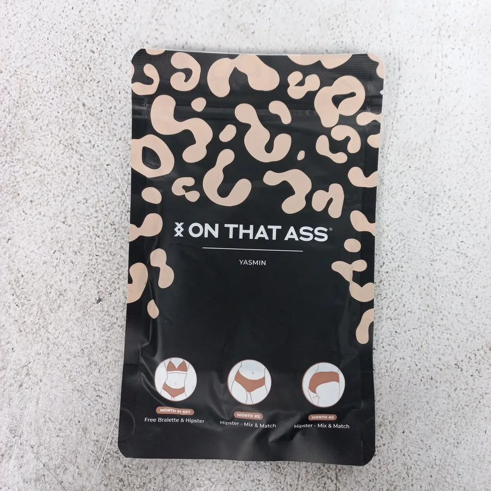 ON THAT ASS YASMIN HIPSTER WOMEN'S UNDERWEAR SIZE XL