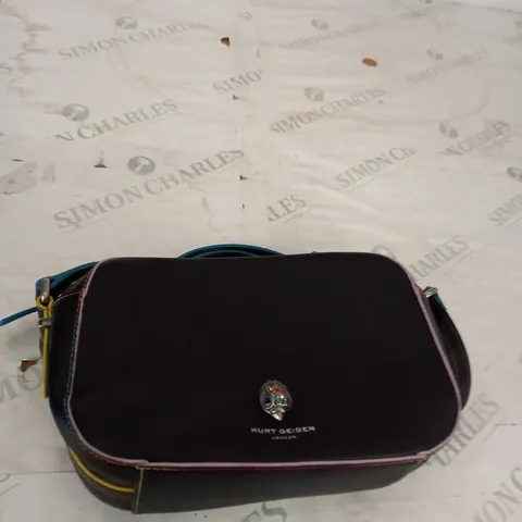 KURT GEIGER BLACK LEATHE BAG