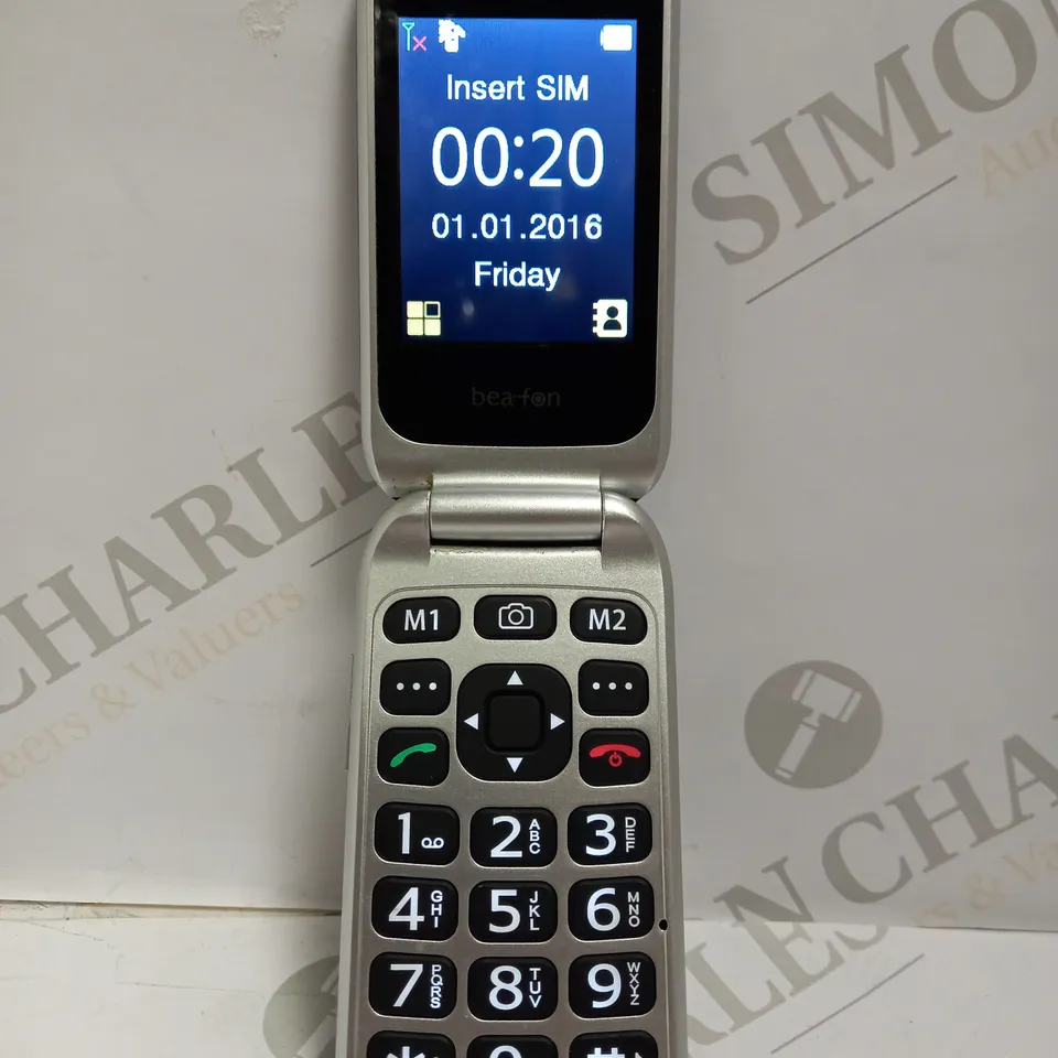 BEAFON SL580 FLIP MOBILE PHONE 