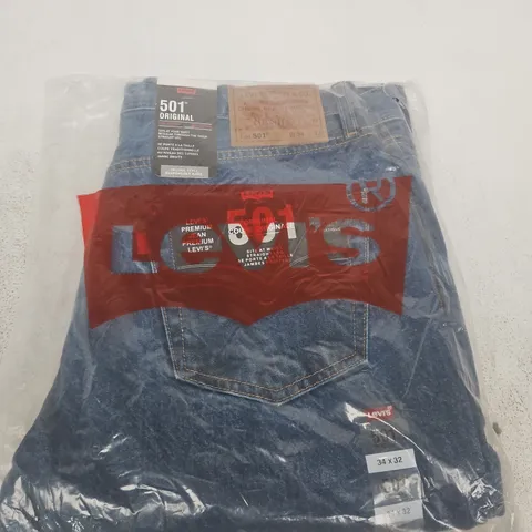 LEVI'S 501 ORIGINAL JEANS β MEN'S, UK 34 X 32