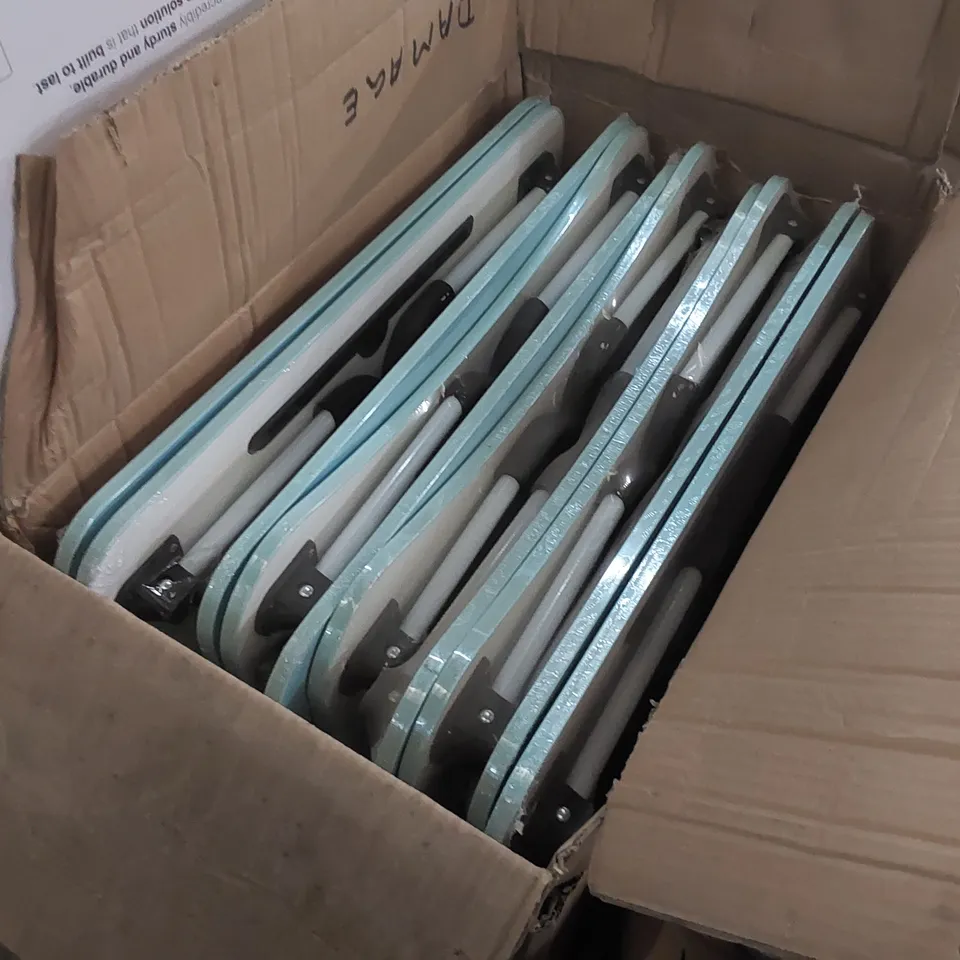 BOX OF APPROXIMATELY 10x DESIRE TECH LAPTOP TRAYS 