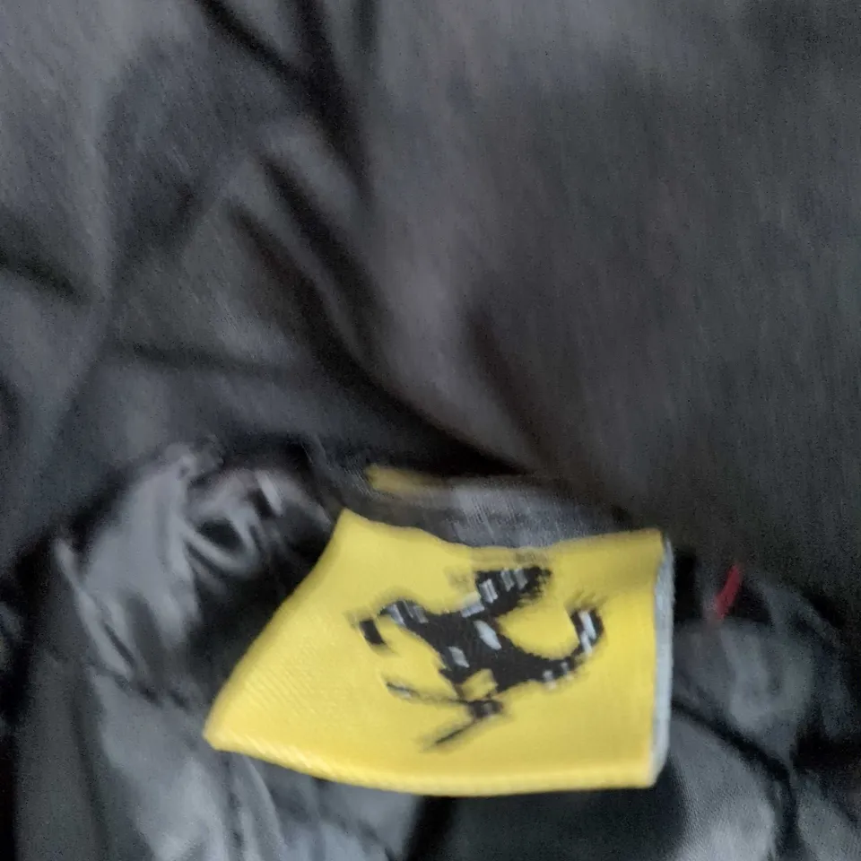 FERRARI SCUDERIA MOTORSPORT JACKET – RED, BLACK & WHITE WITH SHELL/UPS/PUMA BRANDING - SIZE XXL