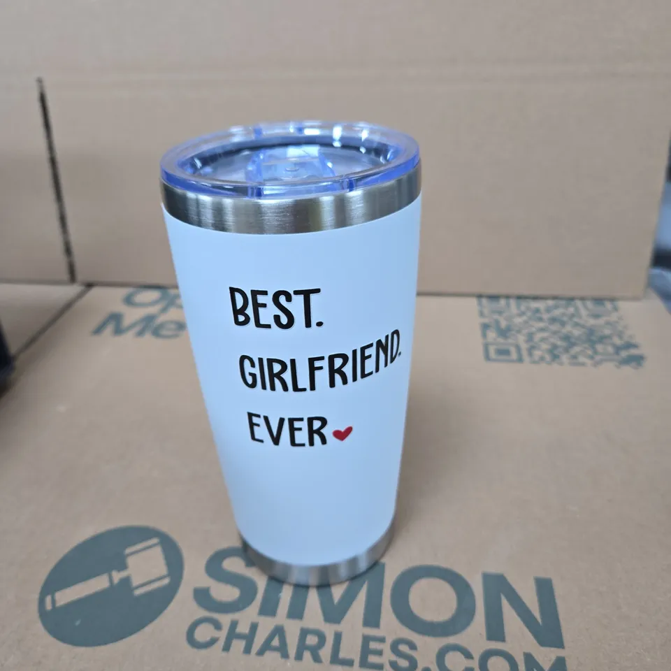 TOTE OF APPROXIMATELY 15 ASSORTED ITEMS TO INCLUDE: COFFEE MUG