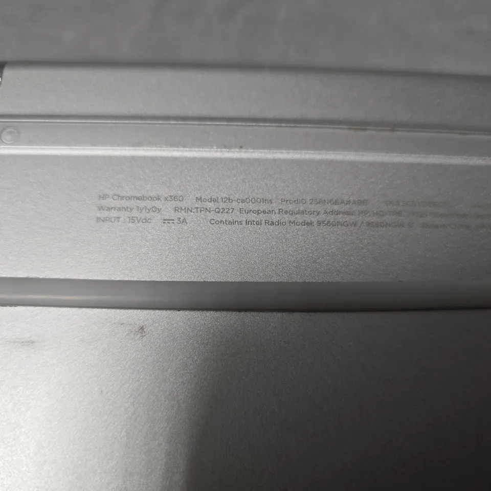 HP CHROMEBOOK X360 12B-CA0001NS 12-INCH CONVERTIBLE LAPTOP