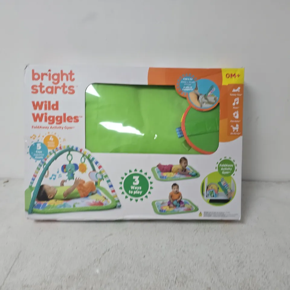 BRIGHT STARTS WILD WIGGLES BABY GYM – BOXED