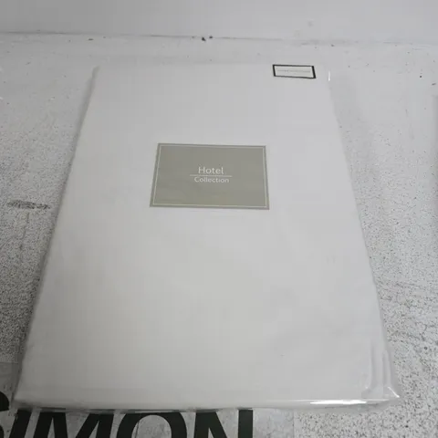 HOTEL COLLECTION DOUBLE DUVET COVER – WHITE