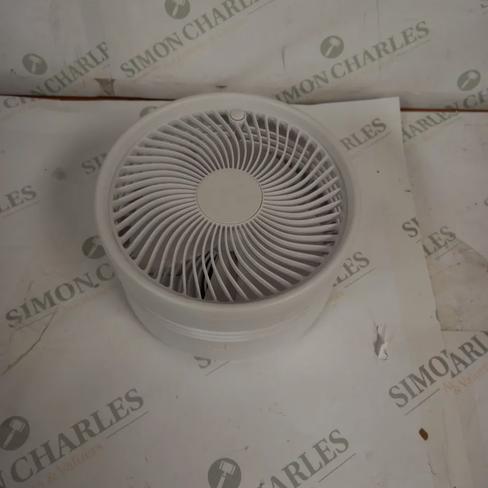 BELL & HOWELL OSCILLATING FOLDING RECHARGEABLE FAN, WHITE