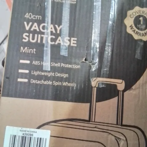 BOXED LUGG 40CM VACAY SUITCASE MINT
