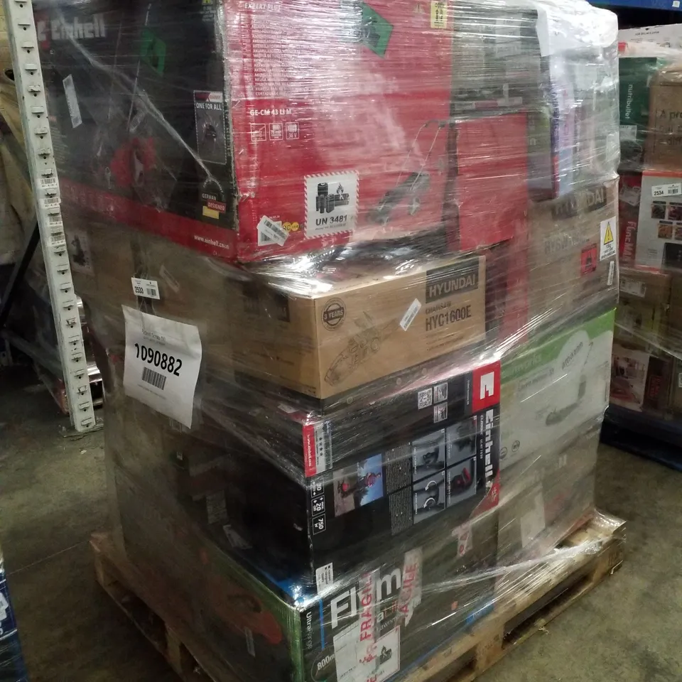 PALLET OF APPROXIMATELY 18 UNPROCESSED RAW RETURN HOUSEHOLD AND ELECTRICAL GOODS TO INCLUDE;
