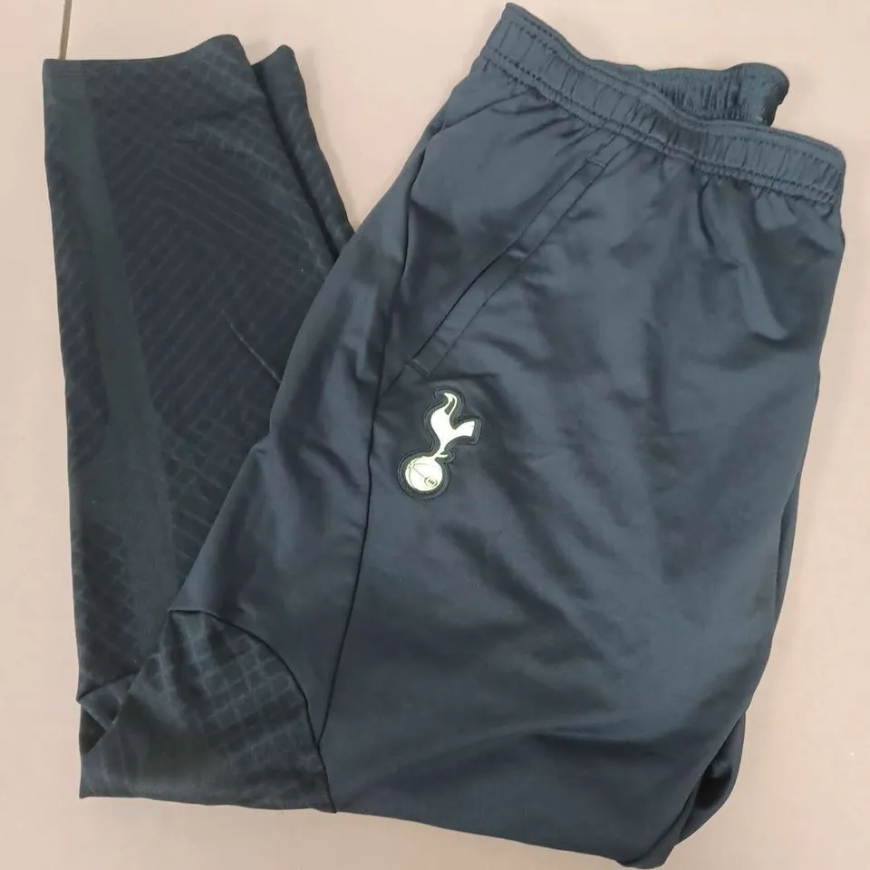 NIKE TOTTENHAM HOTSPUR TRACKSUIT BOTTOMS IN BLACK - XXL