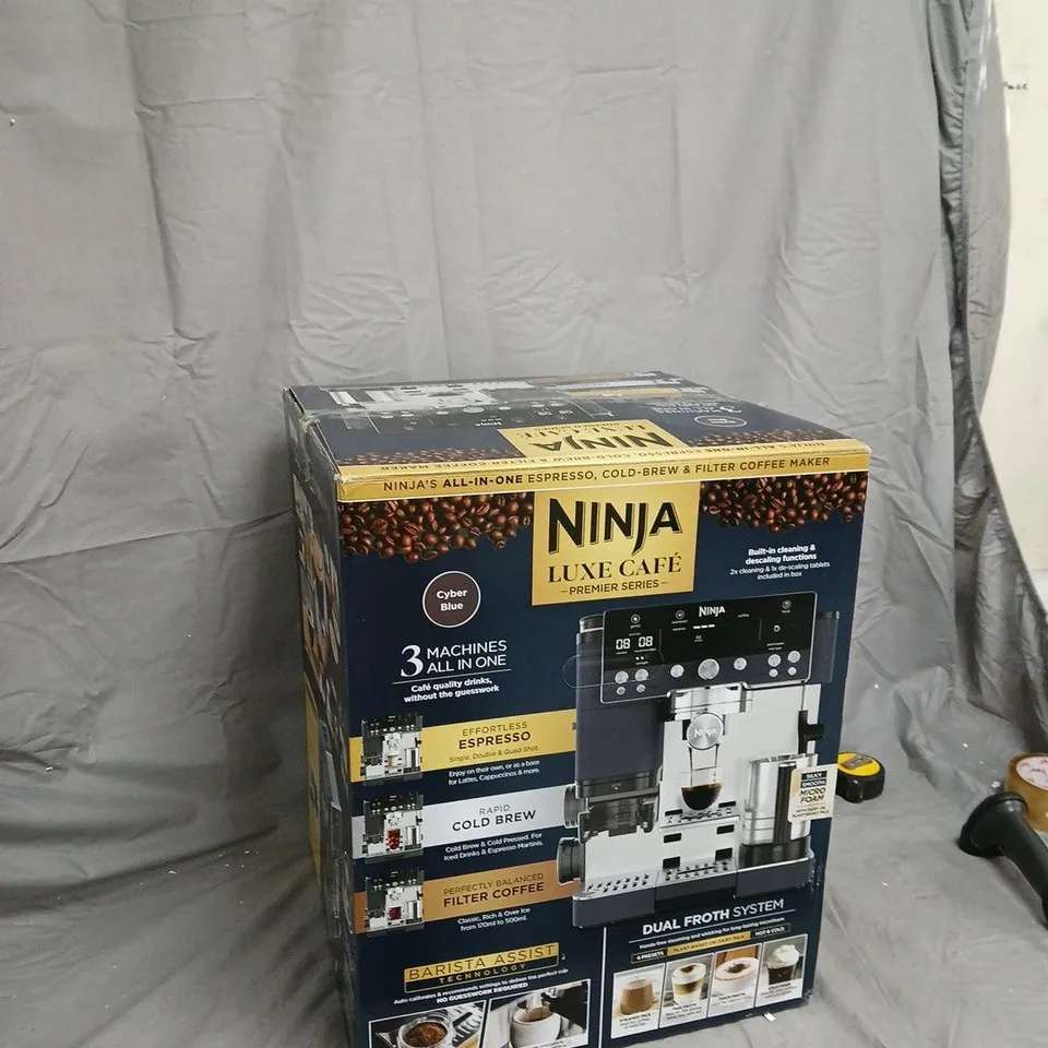 NINJA LUXE CAFÉ PREMIER SERIES ALL-IN-ONE COFFEE MACHINE – BOXED