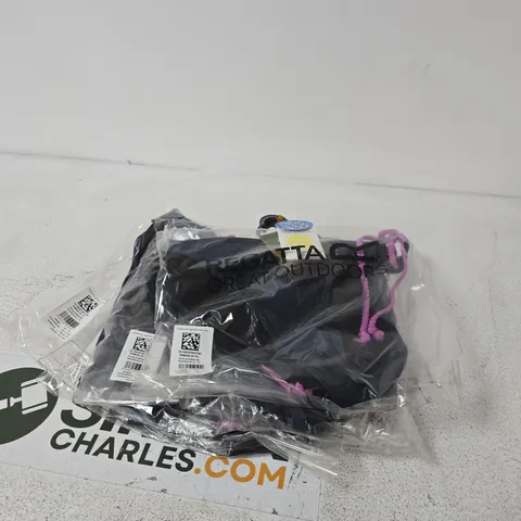 BOX OF APPROXIMATELY 25 BRAND NEW REGATTA ANDRELLIA BIKINI BOTTOMS - NAVY - SIZE UK 16