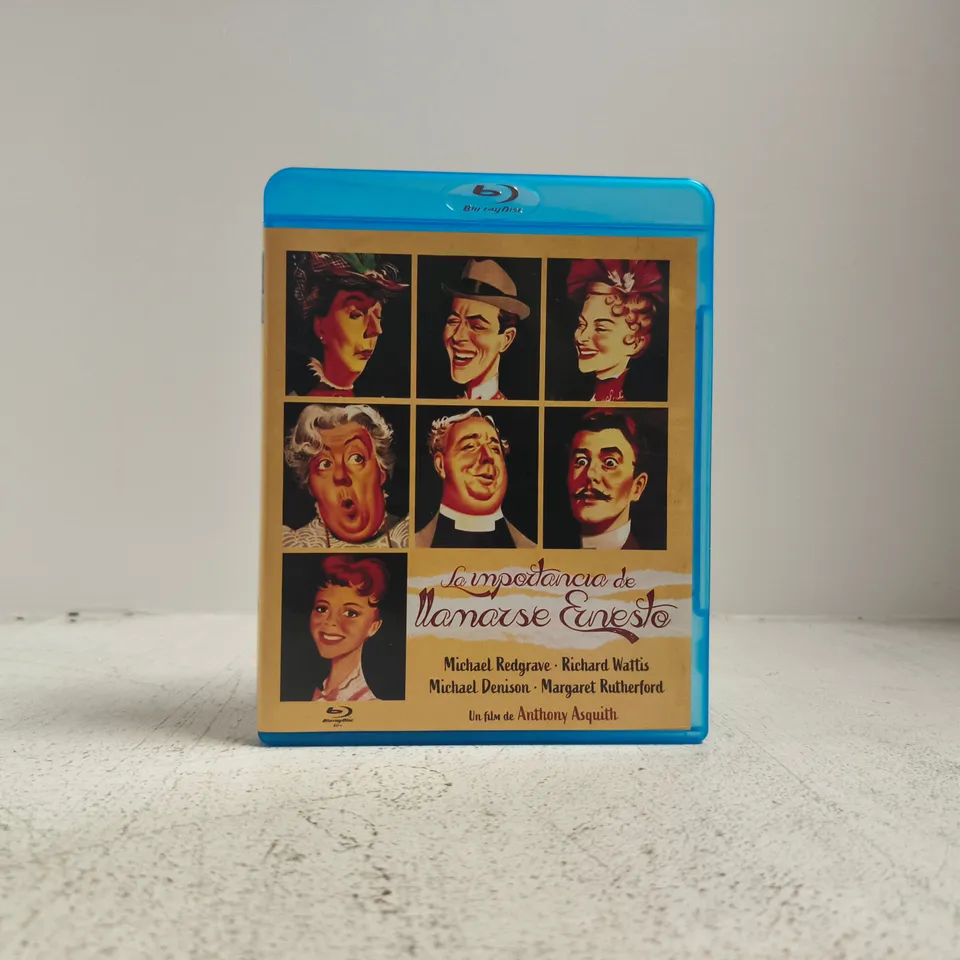 LA IMPORTANCIA DE LLAMARSE ERNESTO BLU-RAY DVD