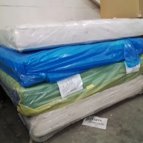 PALLET CONTAINING 4 MATTRESSES 