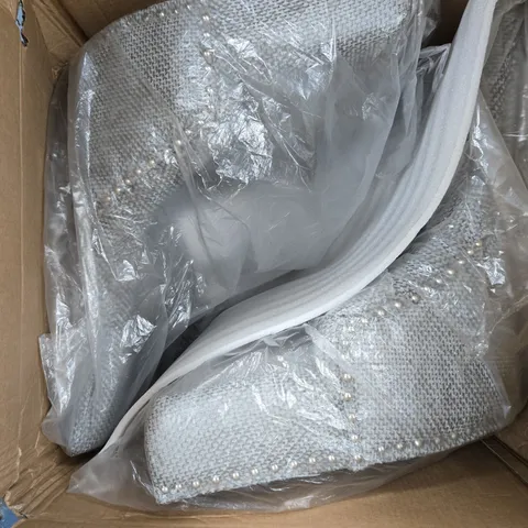 PAIR OF WARWICK CHUNKY WEAVE DINING CHAIRS - COLLECTION ONLY