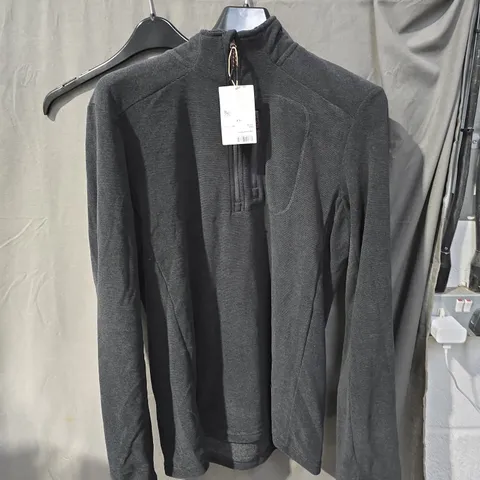 MOUNTAIN WAREHOUSE FLEECE TOP – DARK GREY, SIZE S