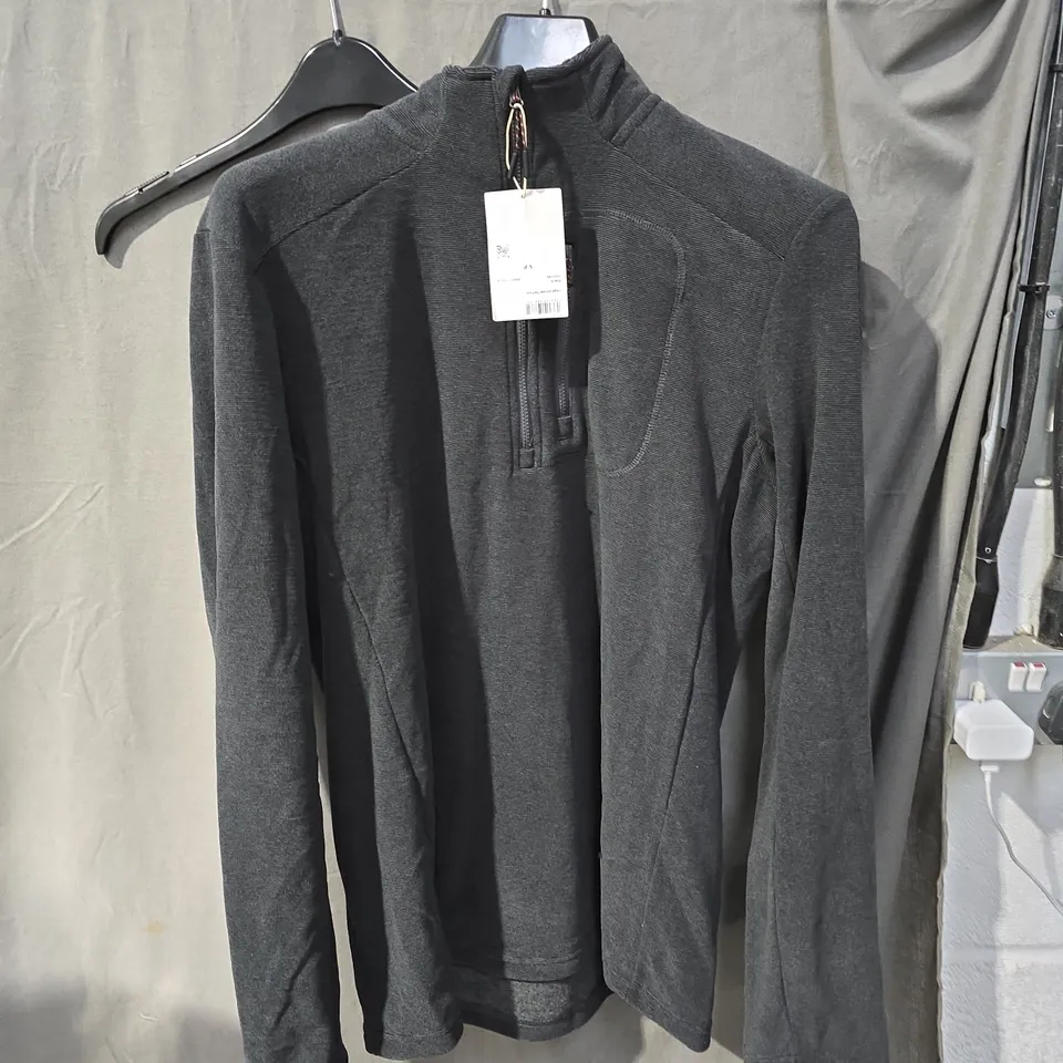 MOUNTAIN WAREHOUSE FLEECE TOP – DARK GREY, SIZE S
