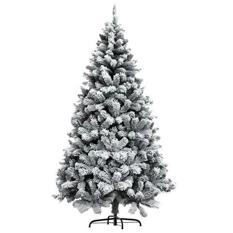BOXED FLOCKED ARTIFICIAL CHRISTMAS TREE (1 BOX)