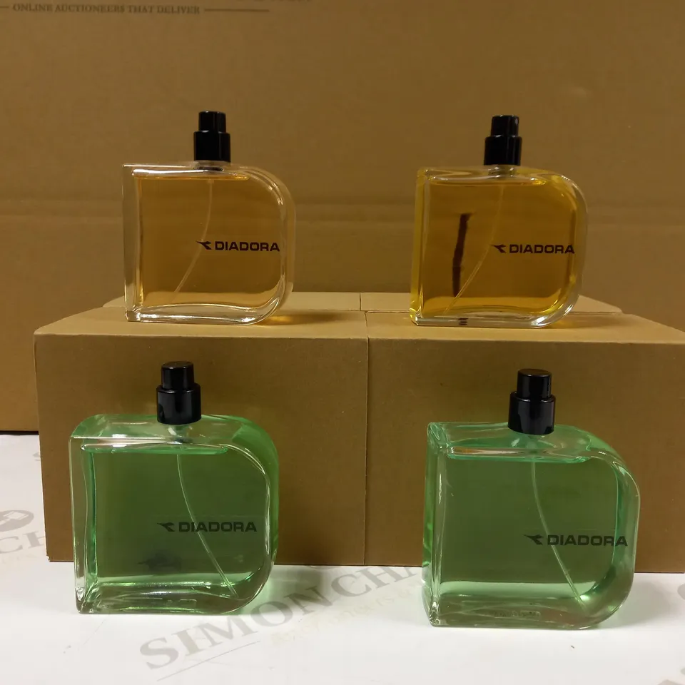 BOX OF APPROX 16X100ML DIADORA ENERGY FRAGRANCES - ASSORTED EAU DE TOILETTES