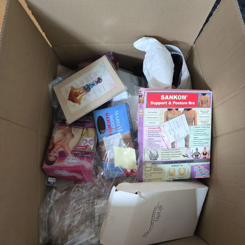 BOX OF APPROXIMATELY 18 ASSORTED ITEMS TO INCLUDE: OYPLA 120W TUBULAR HEATER