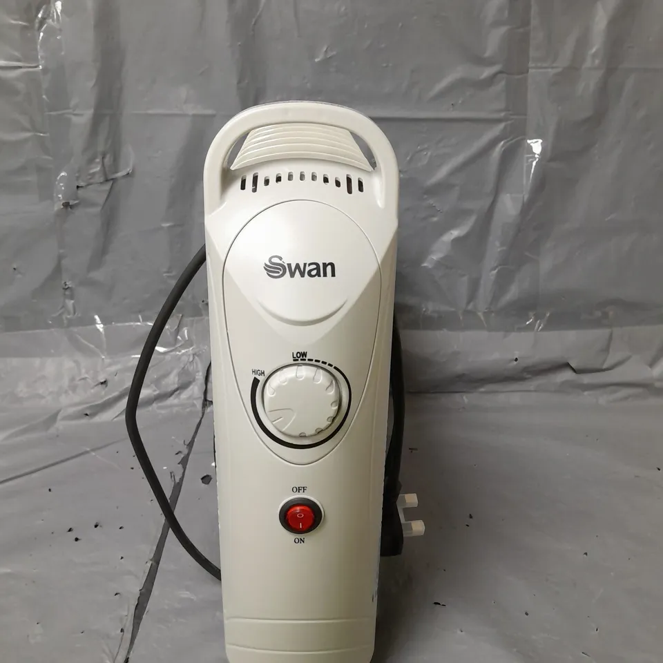 SWAN 1000W MINI OIL HEATER - COLLECTION ONLY