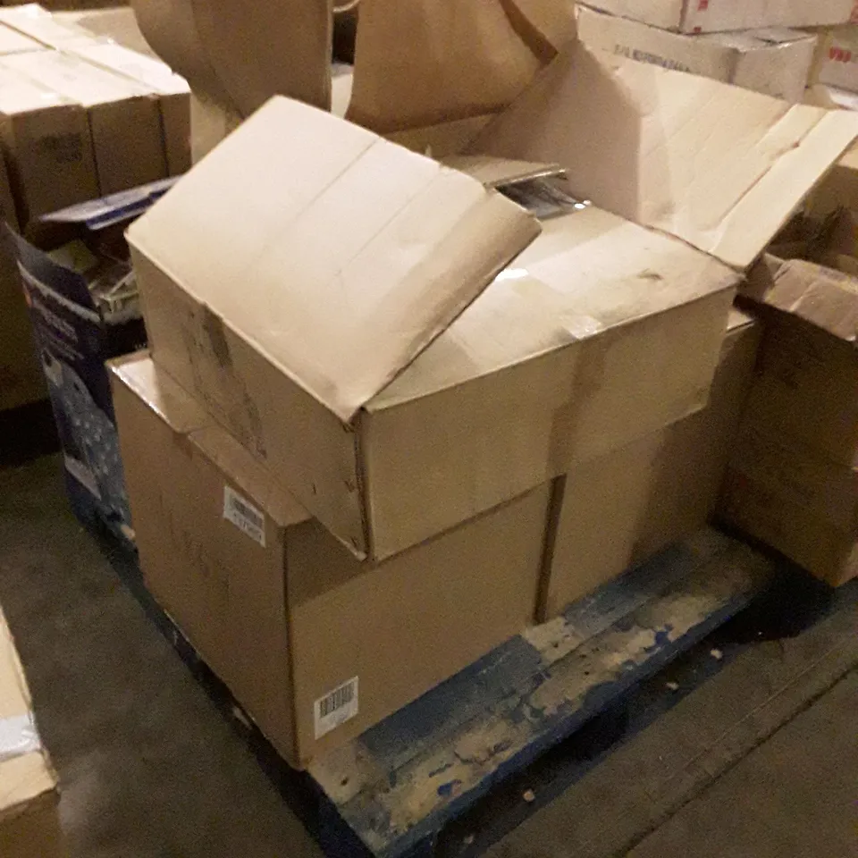 PALLET OF BRAND NEW HOMEWARE STOCK INCLUDING WALL LIGHTS & LIGHT BULBS