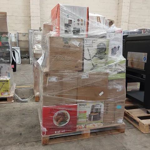 PALLET OF APPROXIMATELY 25 UNPROCESSED RAW RETURN HOUSEHOLD AND ELECTRICAL GOODS TO INCLUDE;